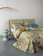 ESSENZA Roselina Surf green Dekbedovertrekset 200 x 220 cm