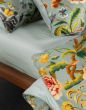 ESSENZA Roselina Surf green Dekbedovertrekset 200 x 220 cm