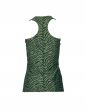 Essenza Sari Belen Forest green Top mouwloos S