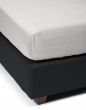 Essenza Satin Zilver Hoeslaken 90 x 200 cm