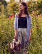 ESSENZA Shelby satin Uni Antraciet Top mouwloos XXL