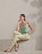 Essenza Shelby Uni Easy green Top mouwloos XXL