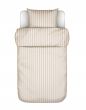 Marc O'Polo Steffe Dark Sand Dekbedovertrekset 140 x 220 cm