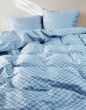 Marc O'Polo Svea Calm blue Dekbedovertrek 2p set 240x200/220 + 2 slopen
