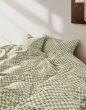 Marc O'Polo Svea Silvery green Kussensloop 60 x 70 cm