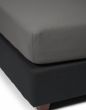 ESSENZA The Perfect Organic Jersey Steel grey Topper 90-100 x 200-220 cm