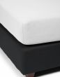 ESSENZA The Perfect Organic Jersey Wit Topper 90-100 x 200-220 cm