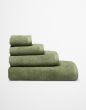 Marc O'Polo Timeless Mosgroen Handdoek 2*50x100 + 2*70x140