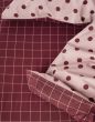 Covers & co Turn Over Roze Dekbedovertrek 140 x 220 cm
