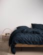 Marc O'Polo Valka Indigo blauw Dekbedovertrek 200 x 220 cm