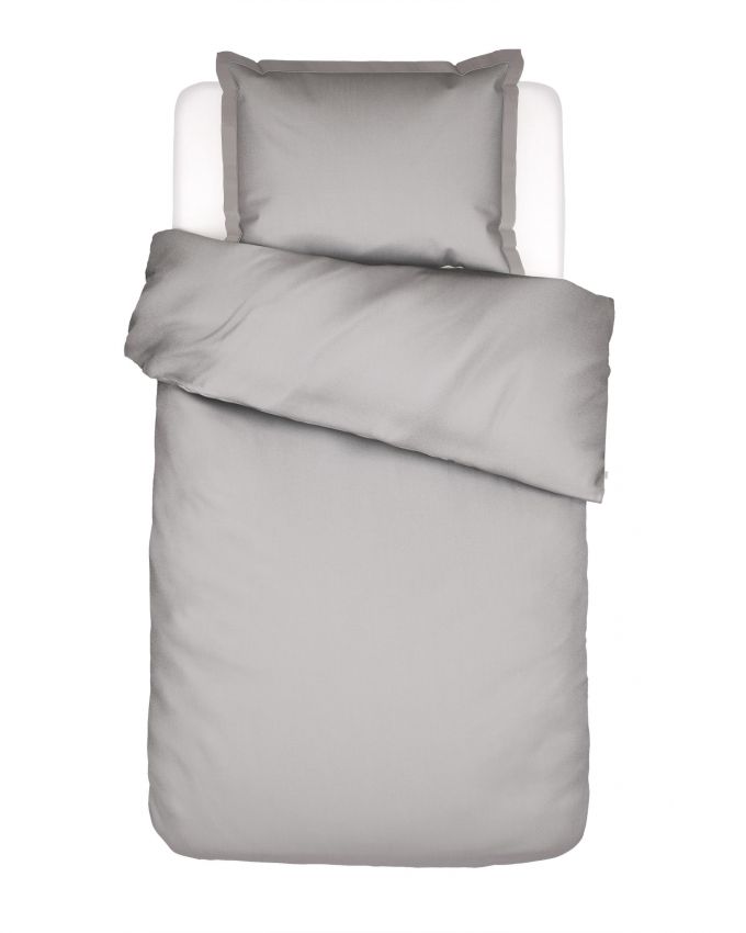 ESSENZA Aziza Cloud grey Dekbedovertrekset 140 x 220 cm