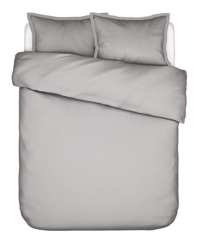 ESSENZA Aziza Cloud grey Dekbedovertrekset 200 x 220 cm