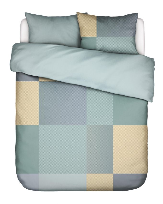ESSENZA Femi Pastelblauw Dekbedovertrekset 240 x 220 cm