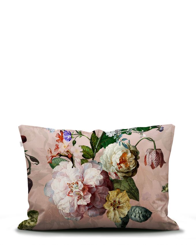 ESSENZA Fleur Evening rose Kussensloop 60 x 70 cm