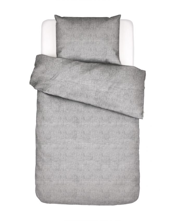 ESSENZA Jule Antraciet Dekbedovertrekset 140 x 220 cm