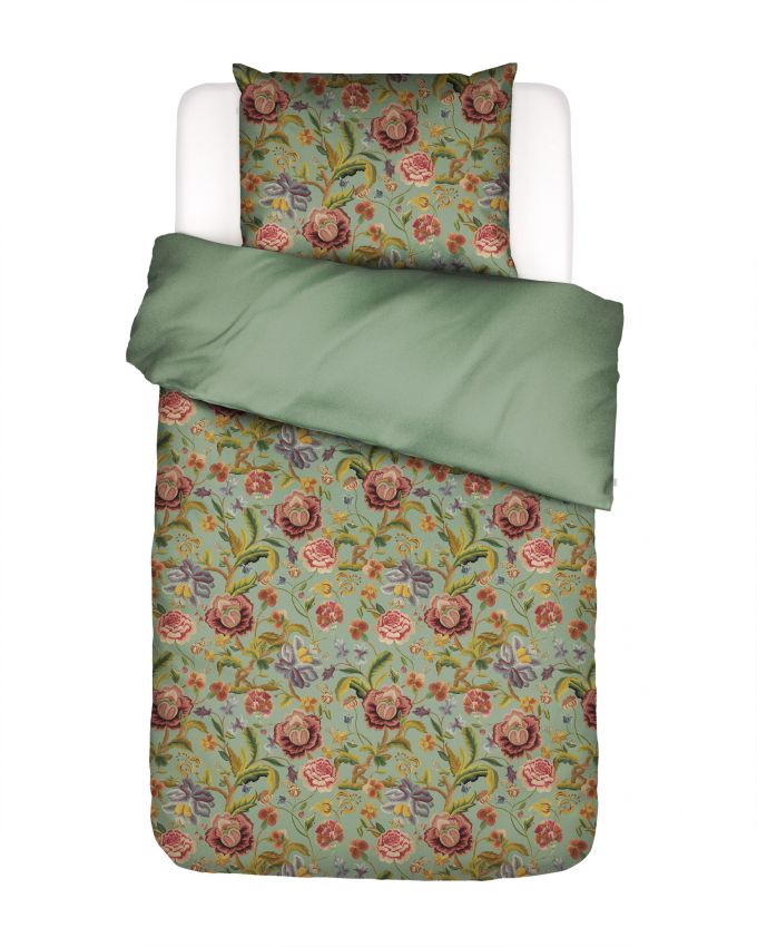 Essenza Rosanella Basil green  1p set 140x200/220 + 1 sloop