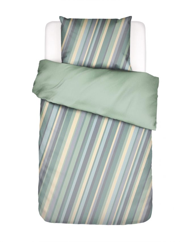 ESSENZA Suzie Subtle green Dekbedovertrekset 140 x 220 cm