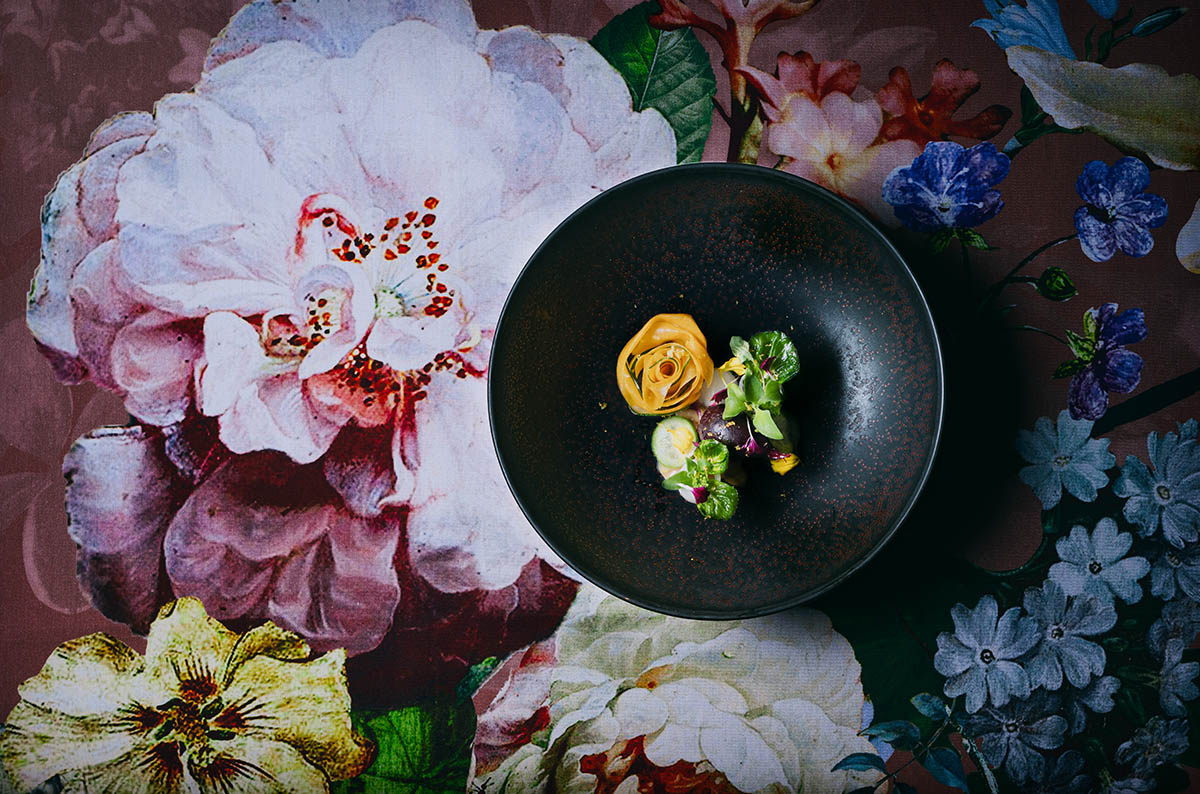 Gerecht op basis van ESSENZA Fleur bloemenprint Gerecht op basis van ESSENZA Fleur bloemenprint