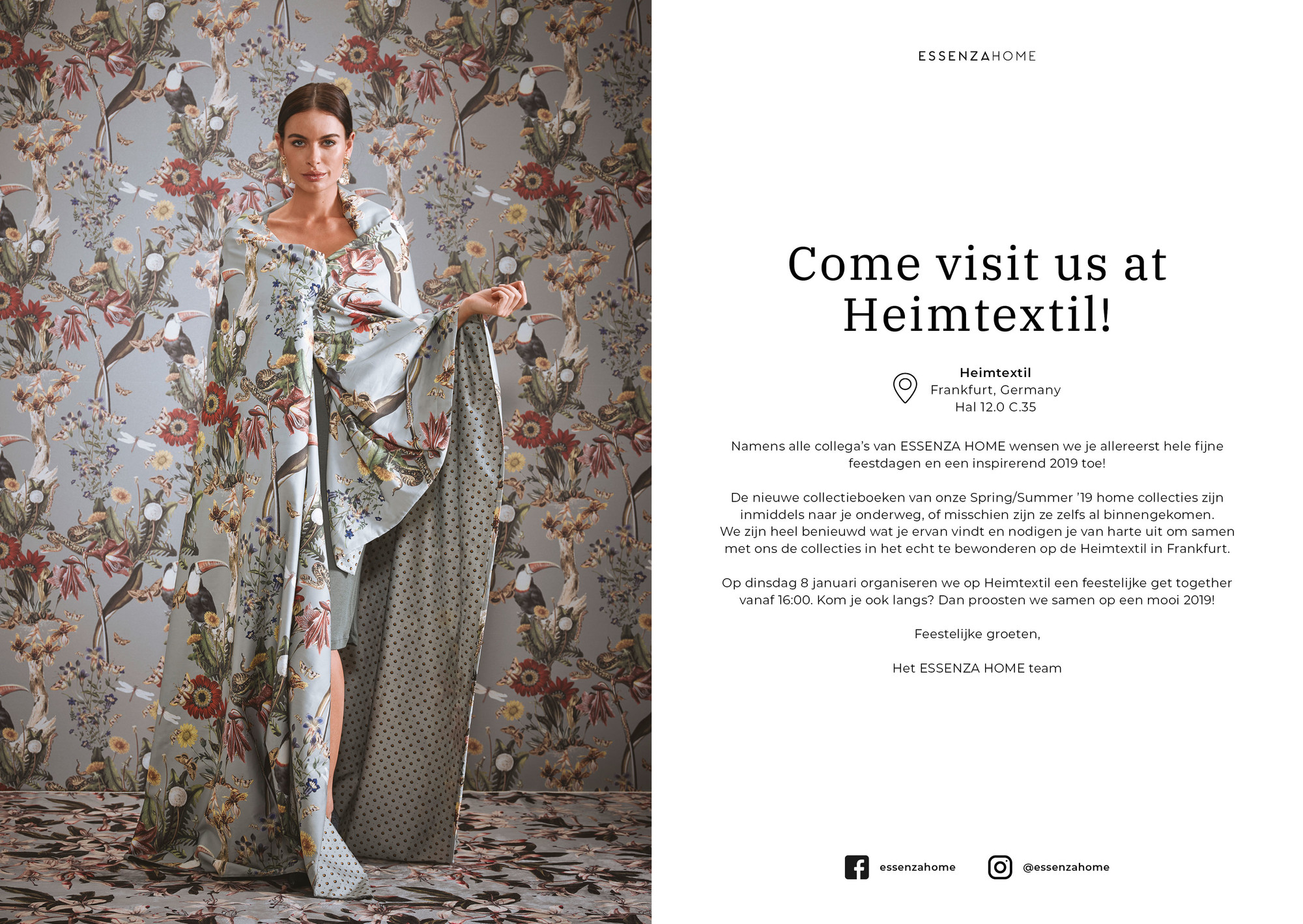Come visit us at Heimtextil!