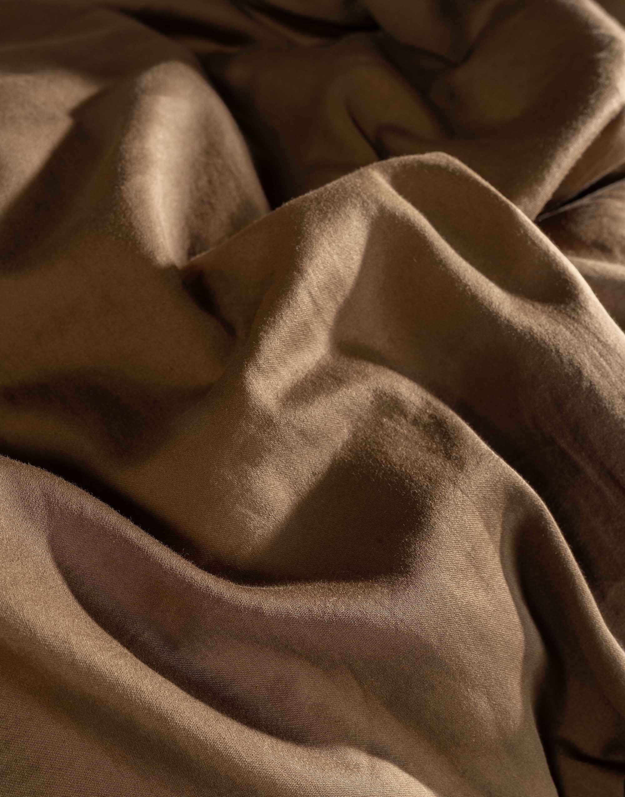 Essenza Minte dekbedovertrek in Slate brown