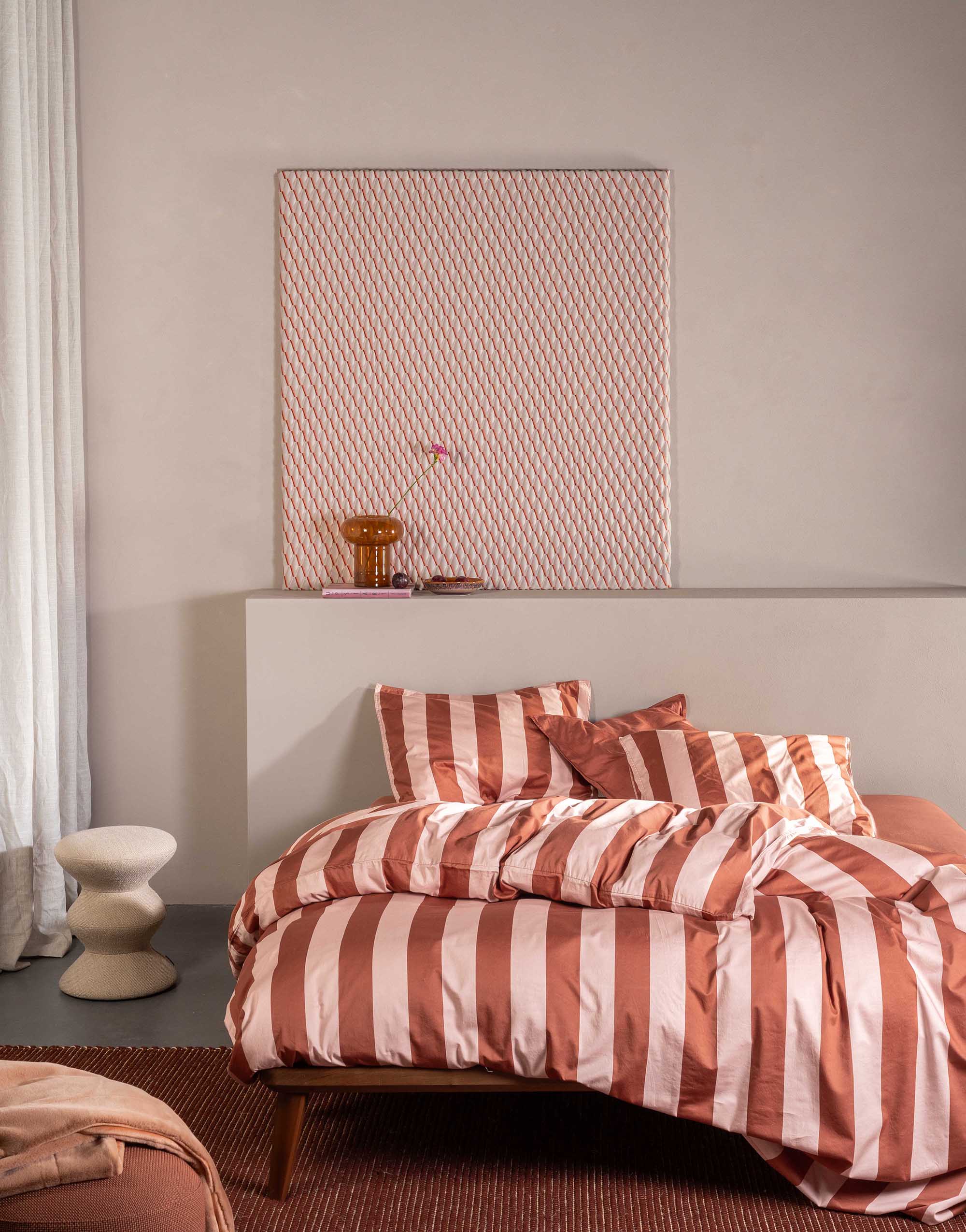 Essenza Minte Stripe Dekbedovertrek