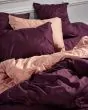 ESSENZA Minte Burgundy Dekbedovertrekset 140 x 220 cm