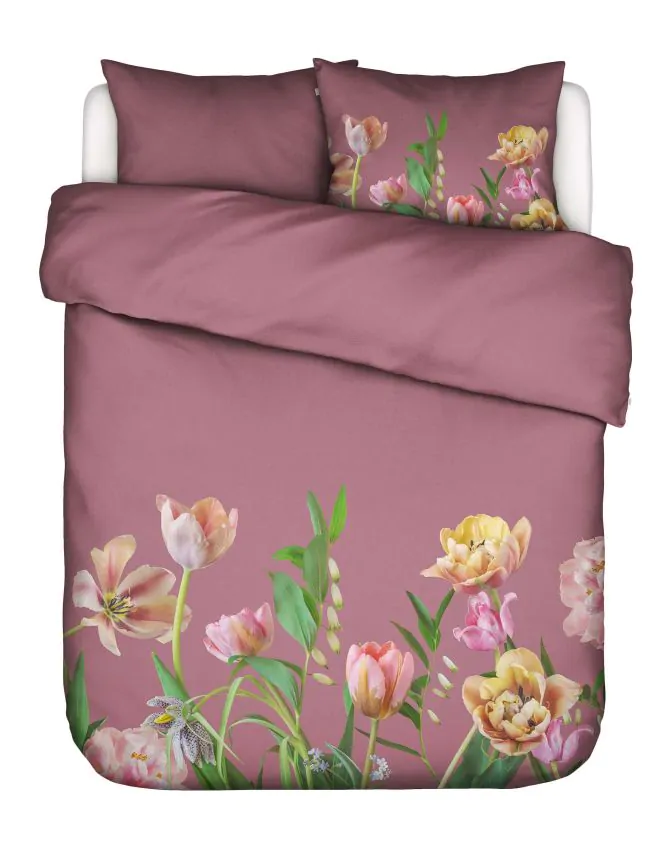 ESSENZA Eloise Mauve Dekbedovertrekset 260 x 220 cm