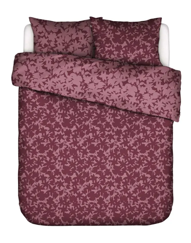 ESSENZA Imara Bordeauxrood Dekbedovertrekset 200 x 220 cm
