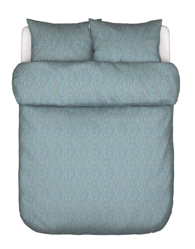 Marc O'Polo Janne Stormy blue Dekbedovertrekset 260 x 220 cm