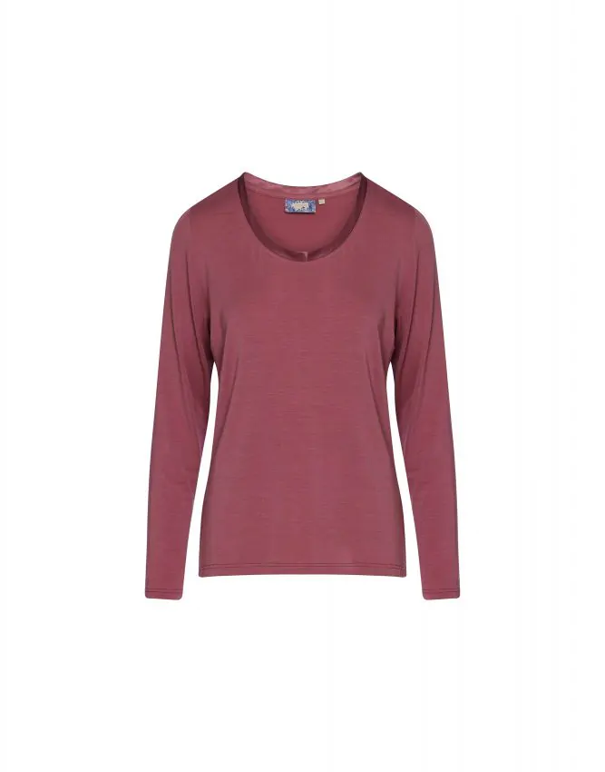 ESSENZA Luyza Uni Mauve Top lange mouw L