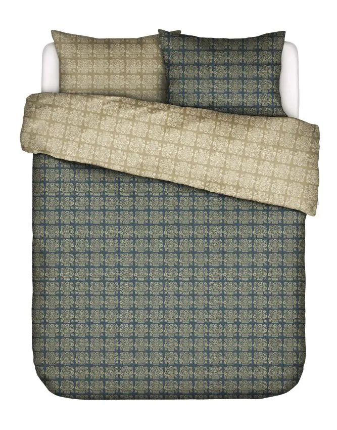 ESSENZA Luz Slate grey Dekbedovertrekset 260 x 220 cm