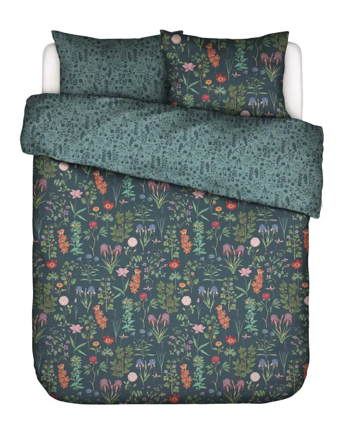 ESSENZA Marigold Slate grey Dekbedovertrekset 240 x 220 cm