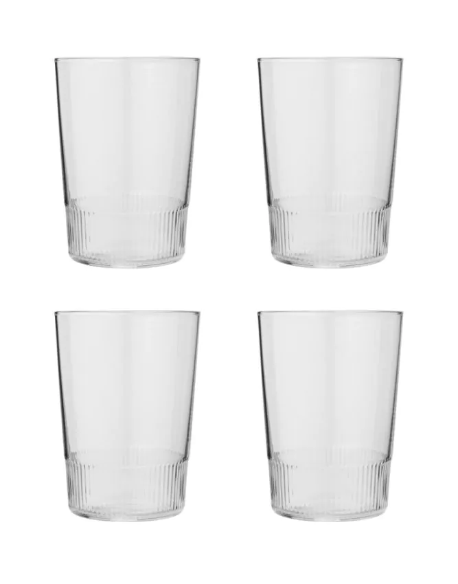 Marc O'Polo Moments Transparent Tumbler groot set 4-delig 48 cl