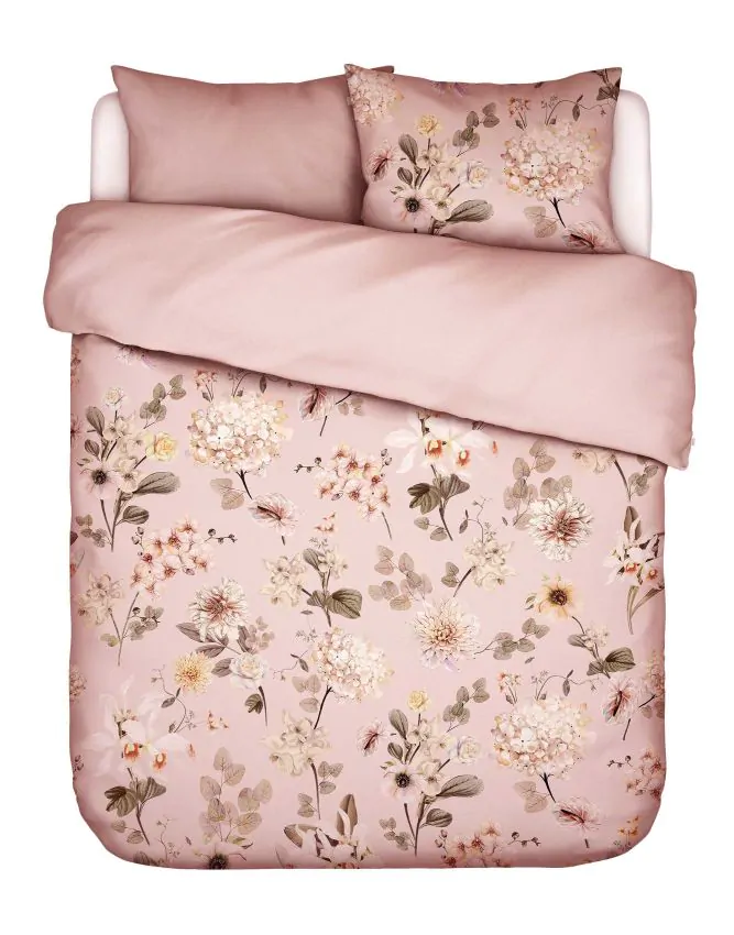 ESSENZA Noe Dusty roze Dekbedovertrekset 200 x 220 cm