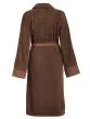 ESSENZA Connect Organic Uni Leather brown Badjas XS
