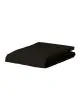 ESSENZA The Perfect Organic Jersey Zwart Hoeslaken 140-160 x 200-220 cm