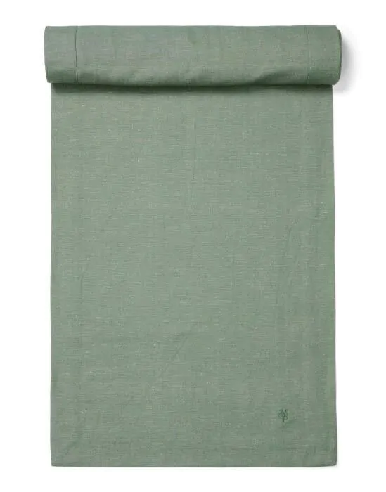 Marc O'Polo Akalla Groen Tafelloper 50 x 350 cm