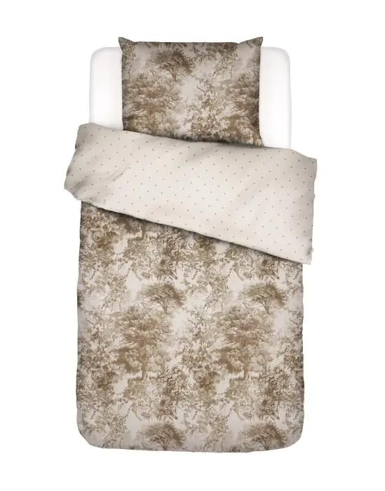 ESSENZA Aurelie Vanilla Dekbedovertrekset 140 x 220 cm