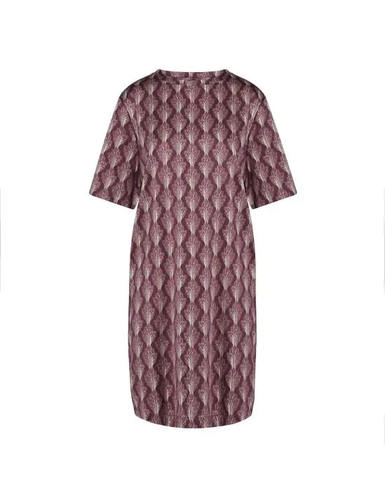 ESSENZA Caro Tesse Cherry red Nachtjapon XS