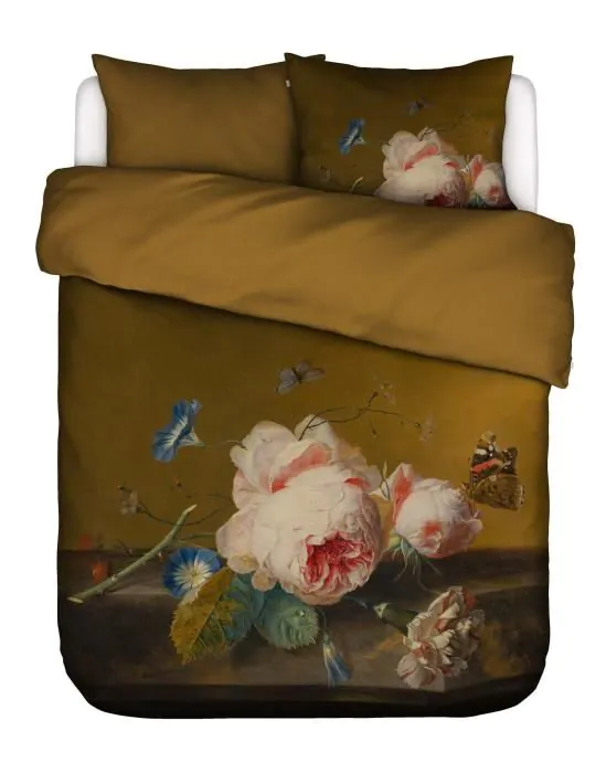 ESSENZA Clemence Cumin yellow Dekbedovertrekset 240 x 220 cm