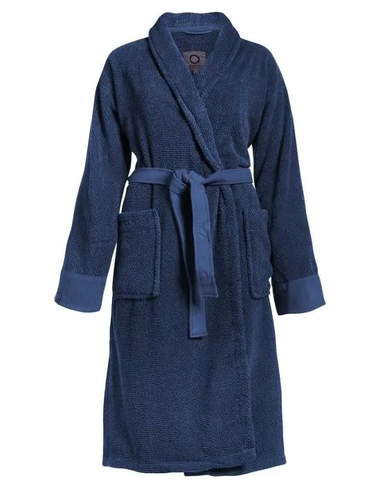 ESSENZA Connect Organic Uni Blauw Badjas XS