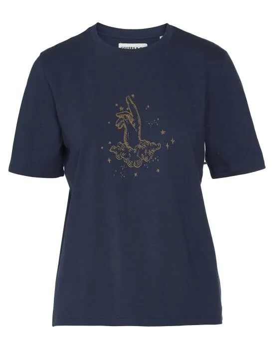 COVERS & CO Fiona Uni Nightblue T-Shirt XS