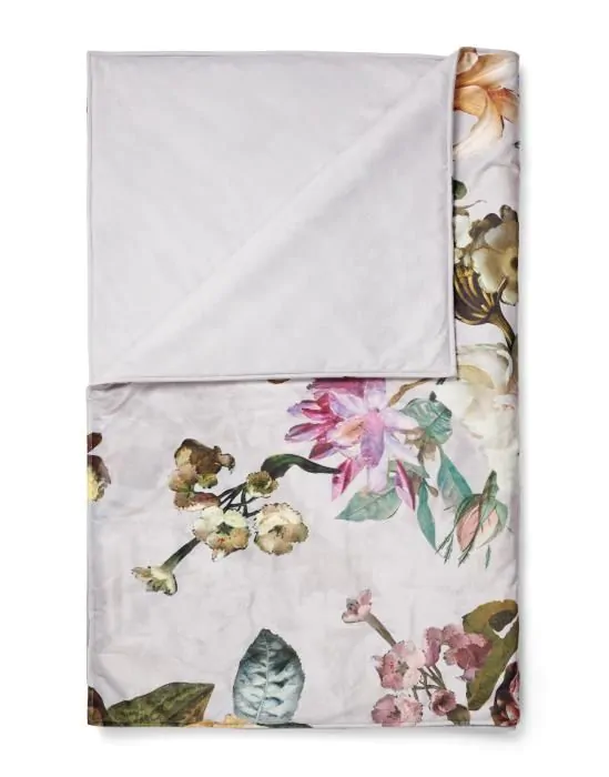 ESSENZA Fleur Grijs Sprei 180 x 265 cm
