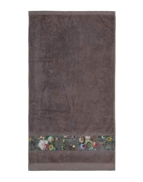 ESSENZA Fleur Taupe Handdoek 60 x 110 cm