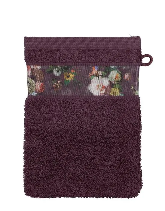ESSENZA Fleur Plum Washand 16 x 22 cm