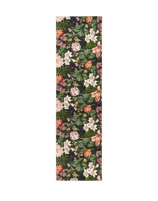 ESSENZA Gallery Donkergroen Tafelloper 40 x 150 cm