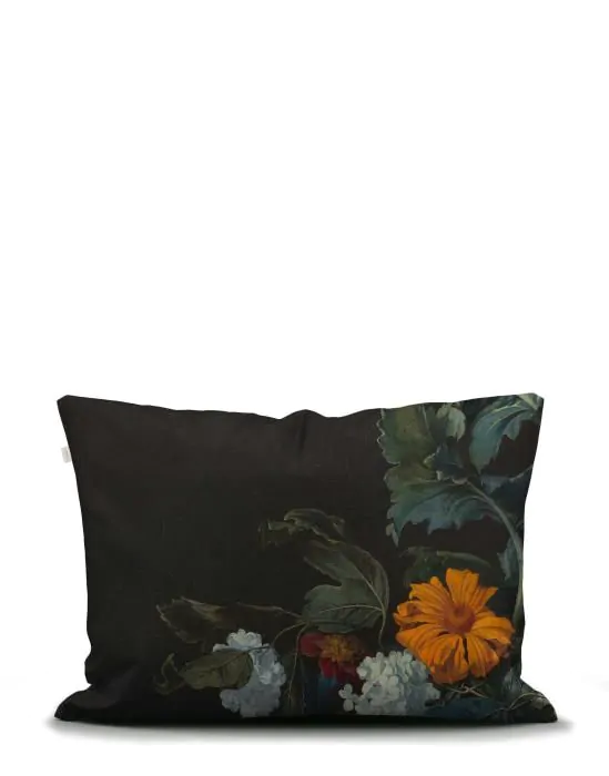 ESSENZA Gwendolyn Darkest green Kussensloop 60 x 70 cm