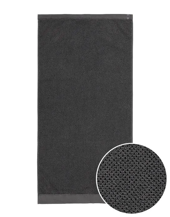 ESSENZA Connect Organic Uni Grijs Handdoek 60 x 110 cm