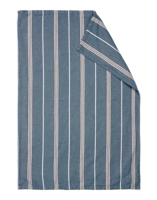 Marc O'Polo Jona Smoke blue Theedoek 50 x 70 cm