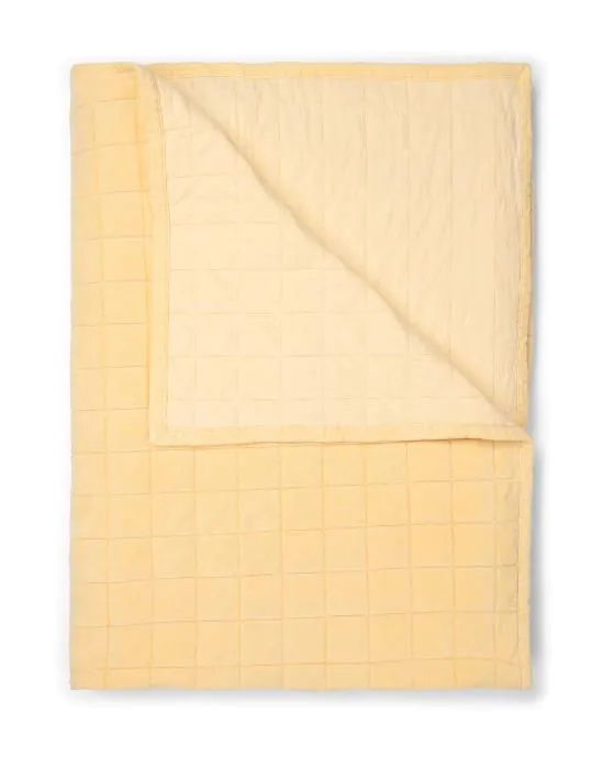 ESSENZA Julia Yellow straw Sprei 220 x 265 cm